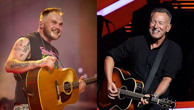 Zach Bryan Helps Bruce Springsteen Make His First Ever Appearance on the Country Charts