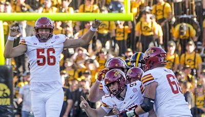 Watch: Iowa State radio's John Walters calls Kyle Konrardy's game-winning field goal vs Iowa