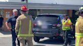 Multiple people taken to hospital after van crashes into building in Escondido