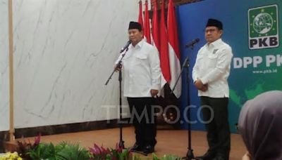 Peluang PKB Masuk Koalisi Prabowo, Muhaimin Iskandar: Tunggu Sampai Oktober