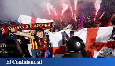 "Vinícius, muérete". Graves insultos de los aficionados del Barça antes de jugar contra el PSG