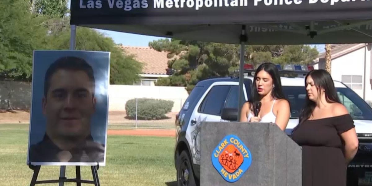 Family, friends remember Las Vegas police sergeant with park dedication