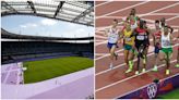 The reason why the running track at the Paris Olympics is purple instead of traditional red