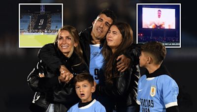 Suarez breaks down as Messi sends old pal message after final game for Uruguay