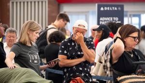 Atlanta airport extremely crowded as delays and cancellations continue into the week