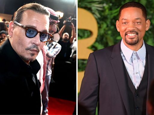 Como Will Smith e Johnny Depp se aproximaram e formaram amizade dos 'cancelados' de Hollywood: 'São fãs um do outro'