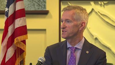 ‘Very unfortunate juxtaposition’: Mayor Wheeler addresses PSU protest in budget press conference