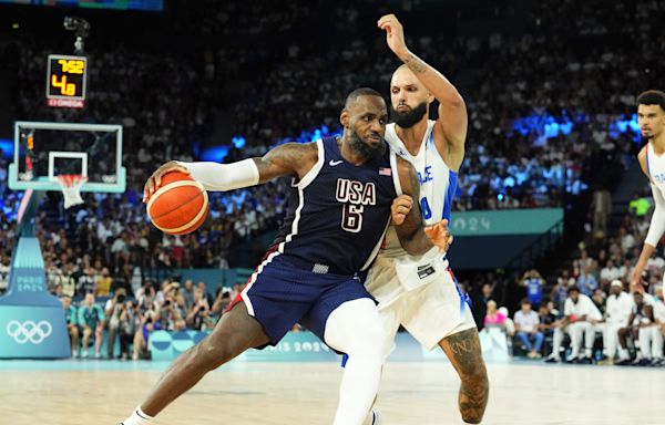 LeBron James wins the MVP of men's basketball at 2024 Olympics