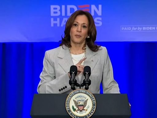 Watch: Kamala Harris blasts Republican ‘extremists’ who ‘don’t know how a woman’s body works’