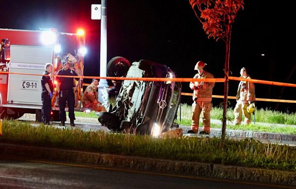 Man dies in car crash in Montreal's Plateau-Mont-Royal borough