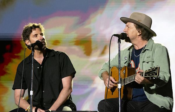 Watch Bradley Cooper and Eddie Vedder sing 'Maybe It's Time' from 'A Star Is Born'