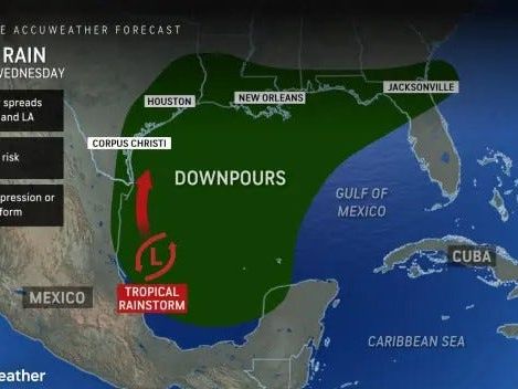 National Hurricane Center watching 3 systems; Gulf Coast likely has heavy rains ahead