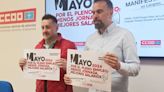 CCOO y UGT llevan a Langreo la manifestación del 1º de Mayo reclamando la jornada laboral de 35 horas