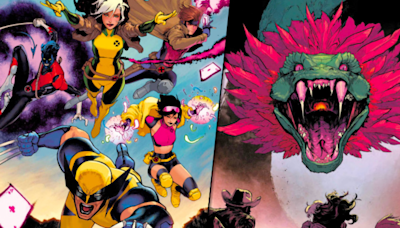 Uncanny X-Men Fight an Asgard Dragon in New Marvel Preview