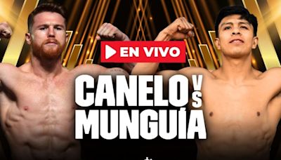 ¿A qué hora pelea Canelo vs Munguía? Dónde ver pelea HOY