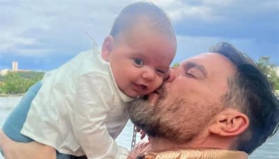 Julián Gil derrocha ternura en sus nuevas fotos con su ‘consentido’, su nieto Oliver