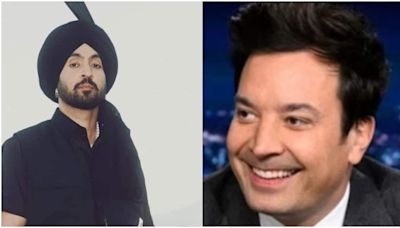 Diljit Dosanjh performs on Jimmy Fallon's show singing 'G.O.A.T' with a Hollywood twist. Video