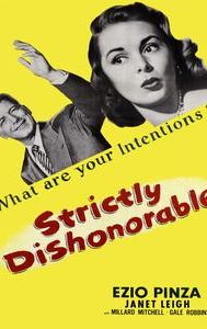 Strictly Dishonorable