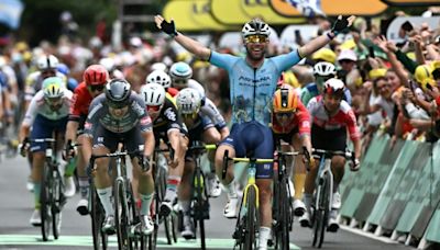 Cavendish supera el récord de Merckx al ganar su 35ª etapa en el Tour