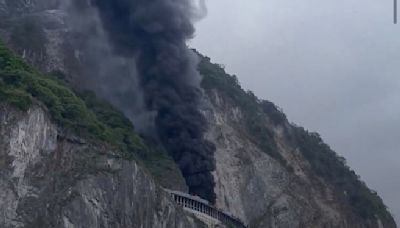 蘇花公路大清水「明隧道」火警！黑煙竄天際 雙向交管封閉 - 社會