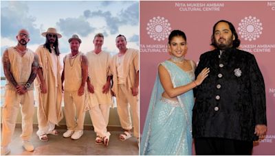 Watch: Backstreet Boys perform at Anant Ambani-Radhika Merchant's cruise party