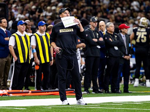 WATCH: Dennis Allen addresses the victorious Saints locker room