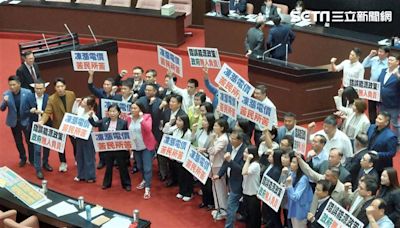 國民黨主導立院表決電價凍漲 律師諷：要不要全台灣稅務大赦一年？