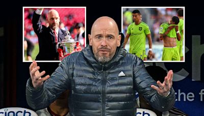 Ten Hag's best and worst losses of wild ride as Man Utd boss clings on to job