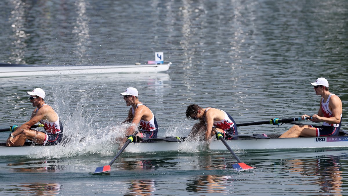 Team USA earns men's four rowing gold for first time since 1960