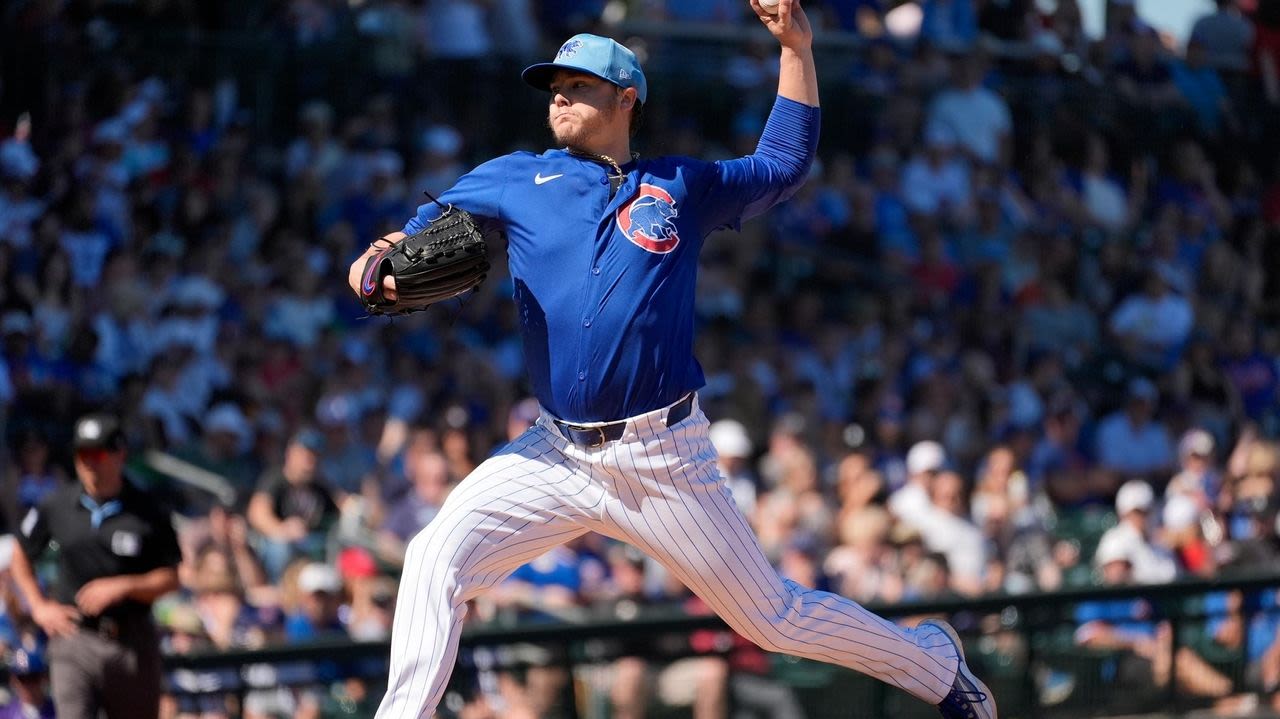 Cubs ace Justin Steele in line to return Monday from hamstring injury