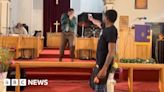The moment pastor survives shooting attempt during sermon