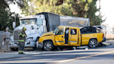 Teenager killed in a three-vehicle collision in Visalia. CHP said a car was stolen