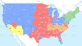 NFL Week 15 TV coverage maps