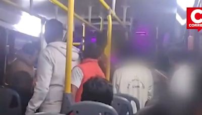 Lurín: pasajeros frustran asalto a escolares y detienen a ladrones en bus de transporte público (VIDEO)