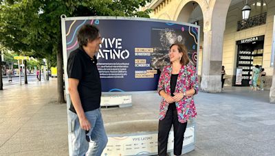 Una exposición a pie de calle en Zaragoza para recordar los 26 años del Festival Vive Latino