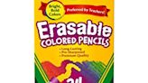 Crayola Erasable Colored Pencils (24ct), Now 39% Off