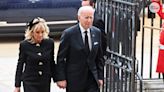 Jill Biden criticized for wearing fascinator instead of hat to Queen Elizabeth's funeral