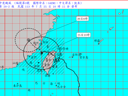 颱風凱米襲台 全台交通異動一次看