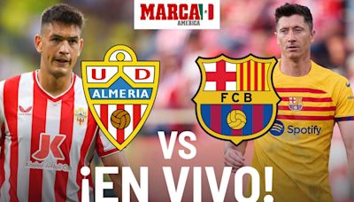 Almería vs Barcelona EN VIVO. Juego del Barça hoy - LaLiga 2024 | Marca