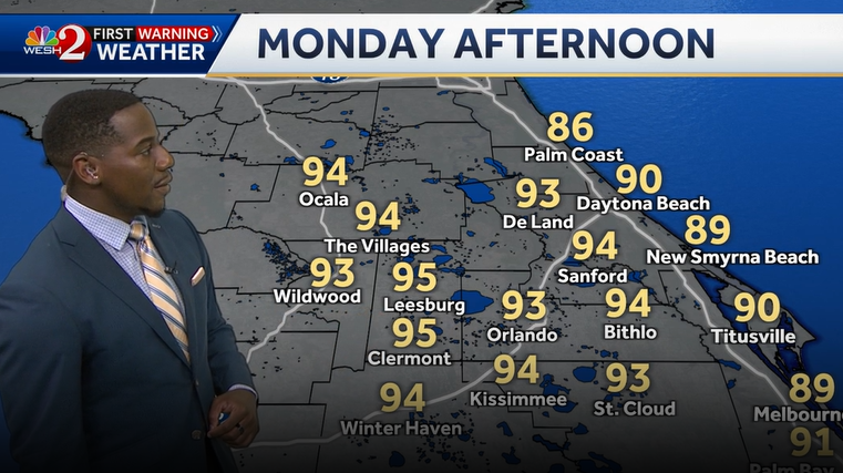 High heat, strong storms posed threat to Central Florida Sunday evening