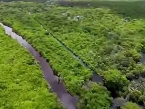 Culpan a obras del Tren Maya de inundaciones en Bacalar