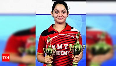 Deshna wins women’s singles title at State-Ranking table tennis tournament | Bengaluru News - Times of India
