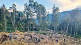 Papua New Guinea: More than 100 people feared dead as landslide buries village