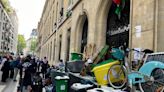 Students at prestigious Paris university occupy campus building in pro-Palestinian protest