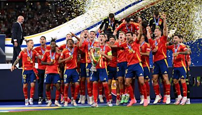 Spain dominate Euro 2024 team of tournament