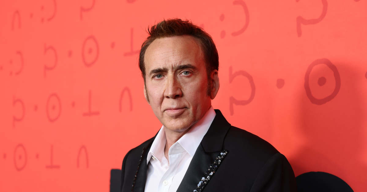 Nicolas Cage Names the One Movie of His That He'd Recommend People Watch