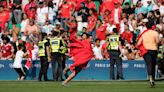 Argentina match against Morocco suspended for an hour due to disorder from crowd