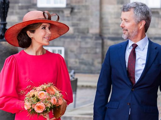 Queen Mary of Denmark Outfit Repeats in a Memorable Hot Pink Dress