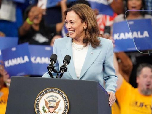 Harris says path to White House runs through Georgia