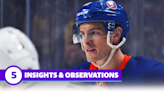Insights and Observations: Mathew Barzal's position switch is causing some growing pains